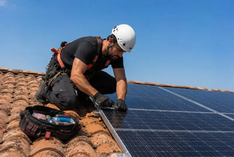 Maintenance et monitoring de panneaux solaires à Mollkirch